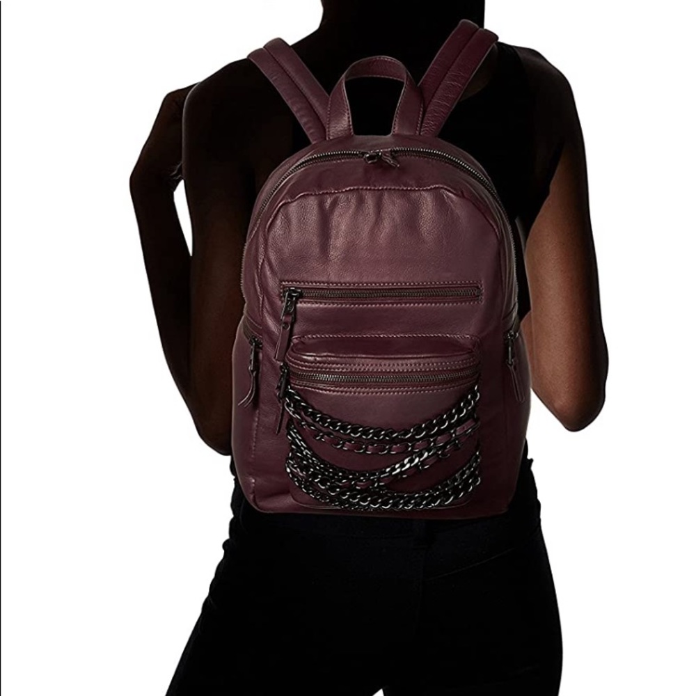 Ash Domino Leather backpack